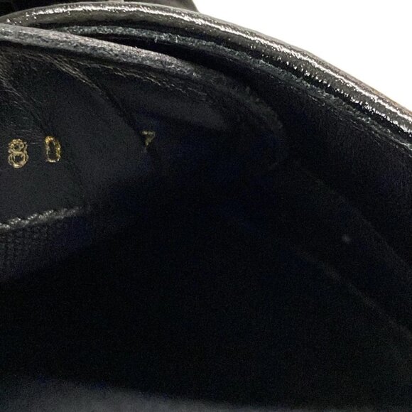 LOUIS VUITTON black ice line - Black Dark Gray Men's Shoes Leather 577-081325 - Picture 8 of 9